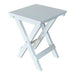 A & L Furniture Poly Coronado Square Folding Bistro Table