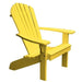 A & L Furniture Poly Fanback Adirondack Chair