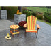 A & L Furniture Poly Fanback Adirondack Chair- Seasonal Color Combos
