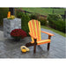 A & L Furniture Poly Fanback Adirondack Chair- Seasonal Color Combos
