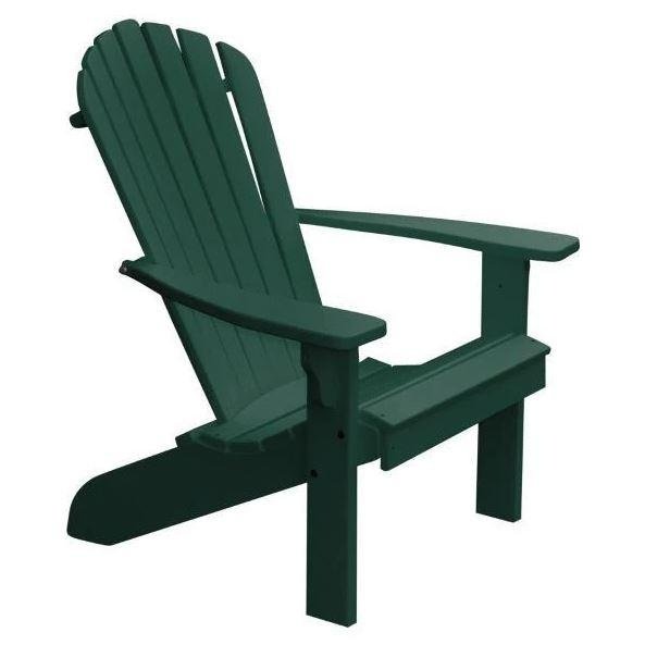 A & L Furniture Poly Fanback Adirondack Chair