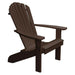 A & L Furniture Poly Fanback Adirondack Chair