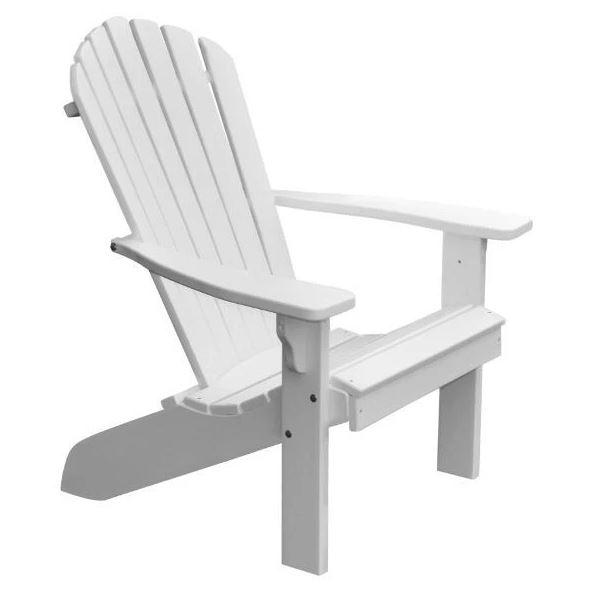A & L Furniture Poly Fanback Adirondack Chair