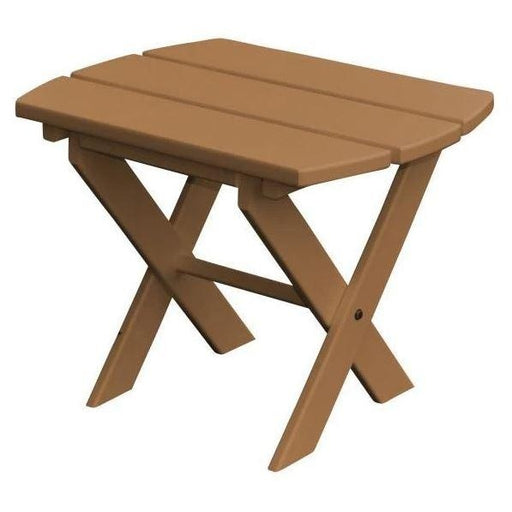A & L Furniture Poly Folding End Table