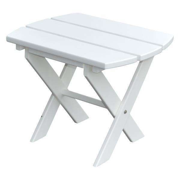 A & L Furniture Poly Folding End Table
