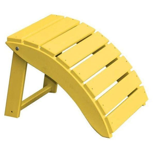 A & L Furniture Poly Folding Ottoman