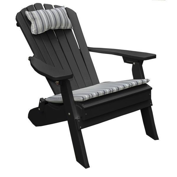 A & L Furniture Poly Folding/Reclining Adirondack Chair