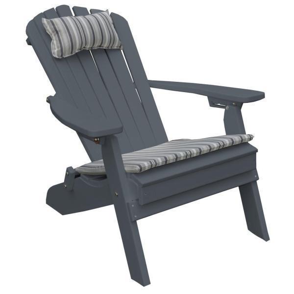 A & L Furniture Poly Folding/Reclining Adirondack Chair