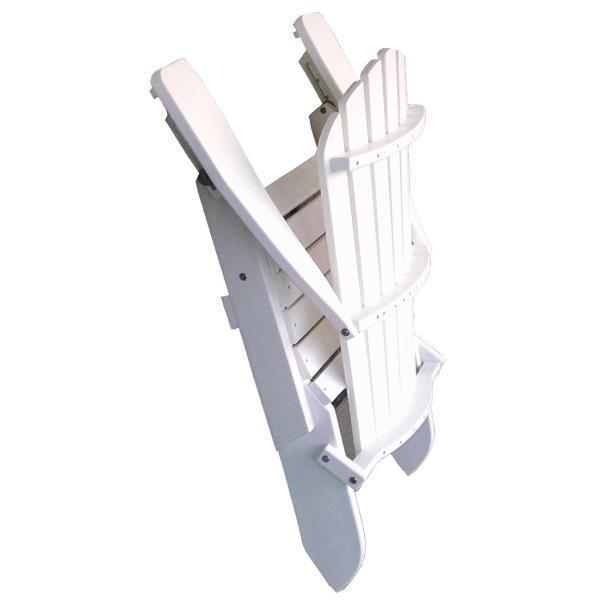 A & L Furniture Poly Folding/Reclining Adirondack Chair