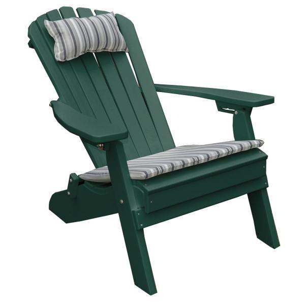 A & L Furniture Poly Folding/Reclining Adirondack Chair