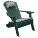 A & L Furniture Poly Folding/Reclining Adirondack Chair