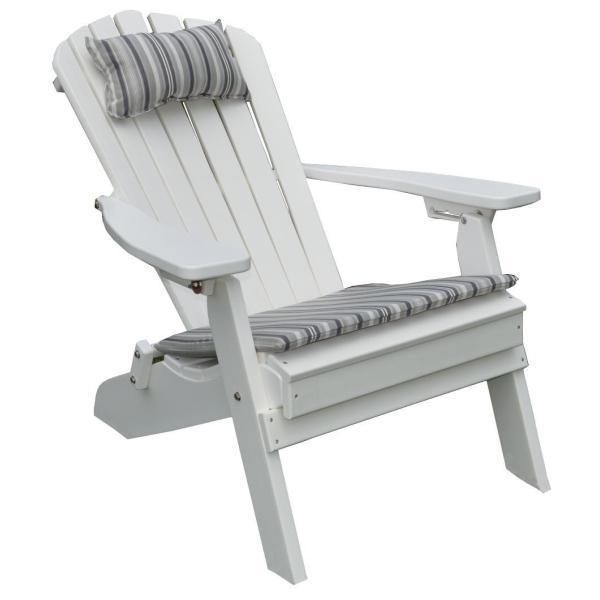 A & L Furniture Poly Folding/Reclining Adirondack Chair