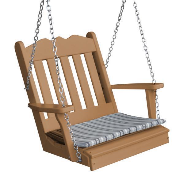 A & L Furniture Poly Royal English Chair Swing