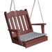 A & L Furniture Poly Royal English Chair Swing
