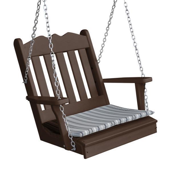 A & L Furniture Poly Royal English Chair Swing