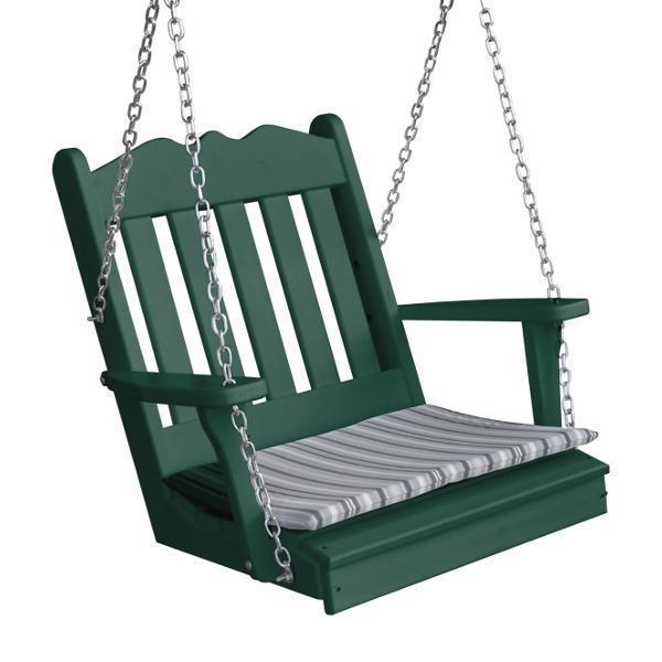 A & L Furniture Poly Royal English Chair Swing