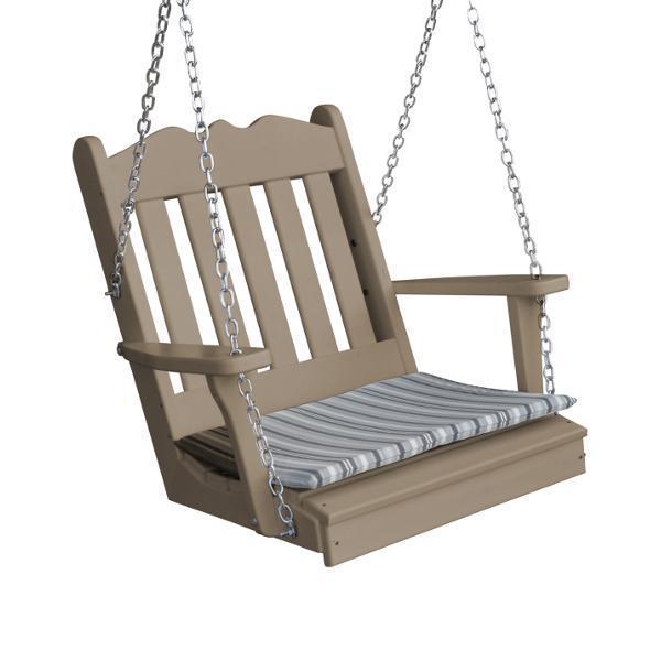 A & L Furniture Poly Royal English Chair Swing