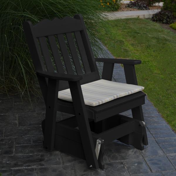 A & L Furniture Poly Royal English Gliding Chair