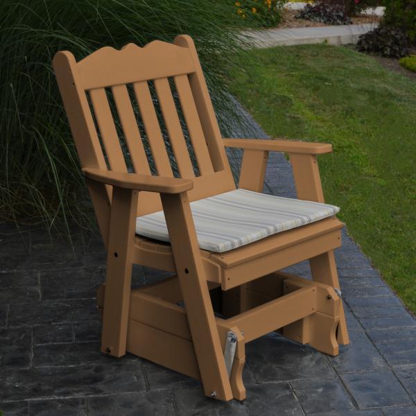 A & L Furniture Poly Royal English Gliding Chair