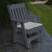 A & L Furniture Poly Royal English Gliding Chair