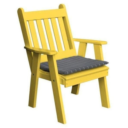 A & L Furniture Poly Traditional English Chair