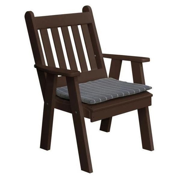 A & L Furniture Poly Traditional English Chair