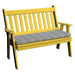 A & L Furniture Poly Traditional English Garden Bench