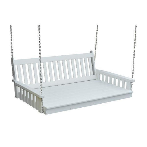 A & L Furniture Poly Traditional English Swingbed