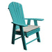 A & L Furniture Poly Upright Adirondack Chair