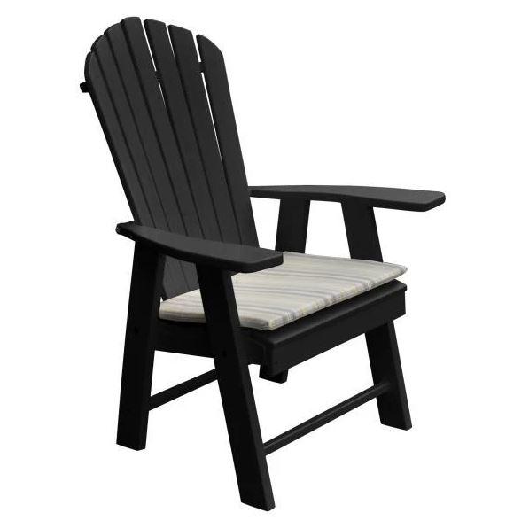 A & L Furniture Poly Upright Adirondack Chair