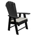 A & L Furniture Poly Upright Adirondack Chair