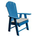 A & L Furniture Poly Upright Adirondack Chair