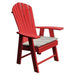 A & L Furniture Poly Upright Adirondack Chair
