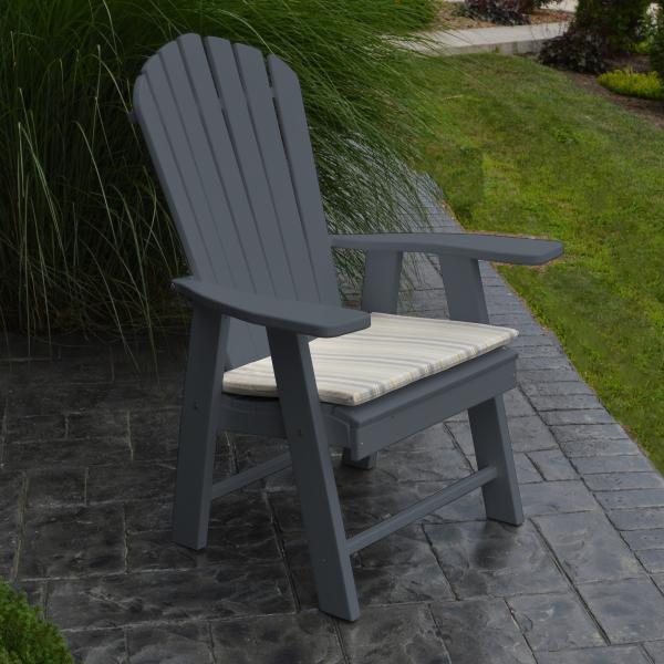 A & L Furniture Poly Upright Adirondack Chair