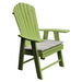 A & L Furniture Poly Upright Adirondack Chair