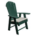 A & L Furniture Poly Upright Adirondack Chair