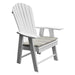 A & L Furniture Poly Upright Adirondack Chair
