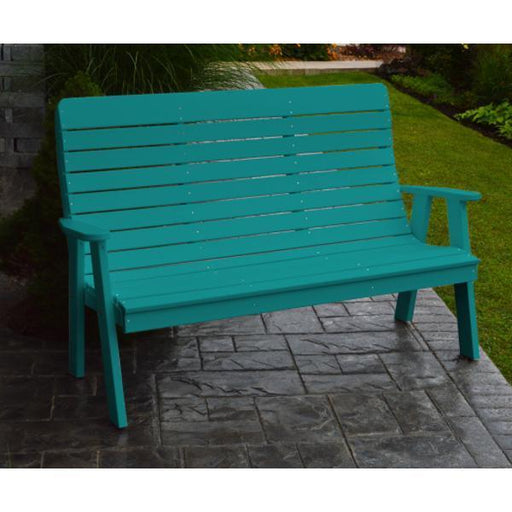 A & L Furniture Poly Winston Garden Bench