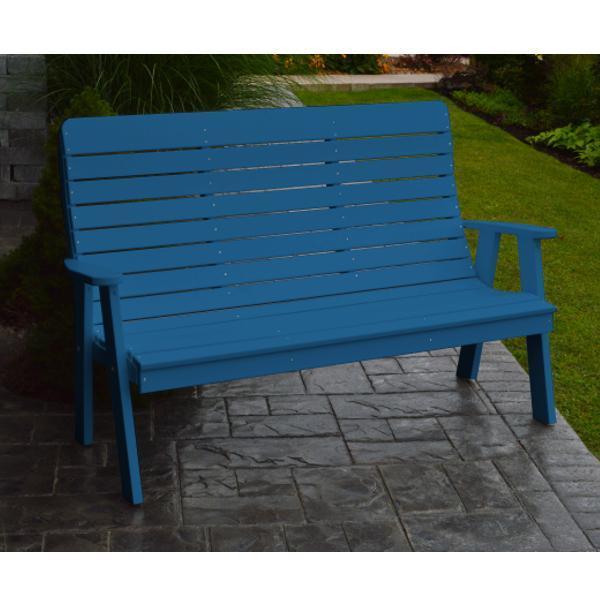 A & L Furniture Poly Winston Garden Bench