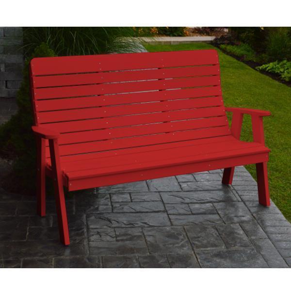 A & L Furniture Poly Winston Garden Bench