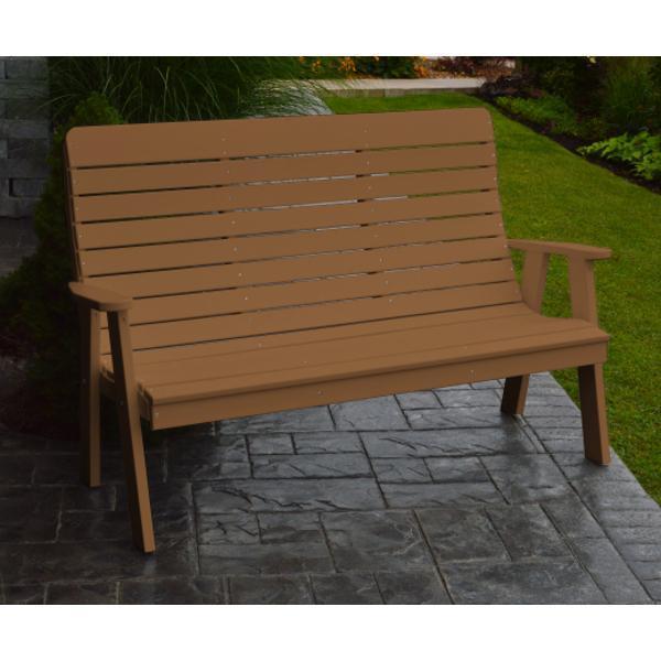 A & L Furniture Poly Winston Garden Bench