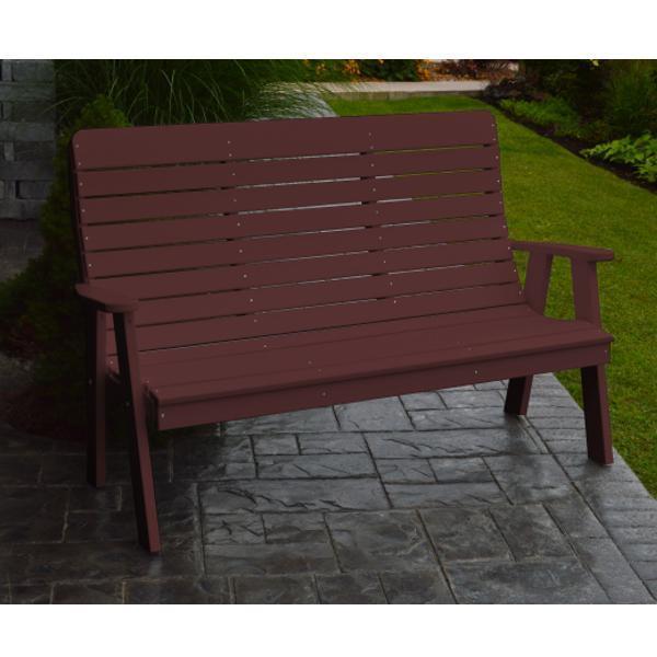 A & L Furniture Poly Winston Garden Bench