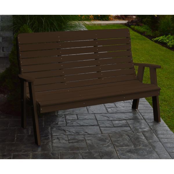 A & L Furniture Poly Winston Garden Bench