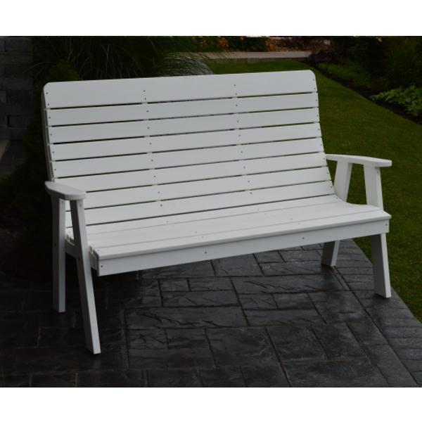 A & L Furniture Poly Winston Garden Bench