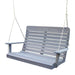 A & L Furniture Pressure Treated Pine Highback Porch Swing