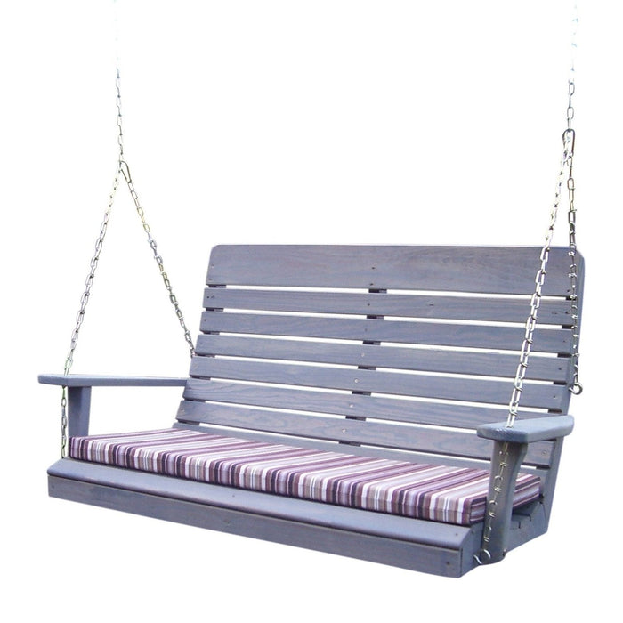A & L Furniture Pressure Treated Pine Highback Porch Swing
