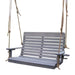 A & L Furniture Pressure Treated Pine Highback Porch Swing