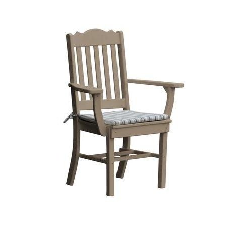 A & L Furniture Royal Dining Chair w/ Arms