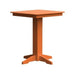 A & L Furniture Square Bar Table- Specify for FREE 2" Umbrella Hole