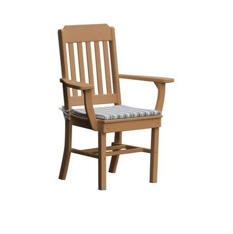 A & L Furniture Traditional Dining Chair w/ Arms